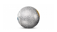 55. výročia pristátia človeka na Mesiaci - 3D sférická minca z rýdzeho striebra