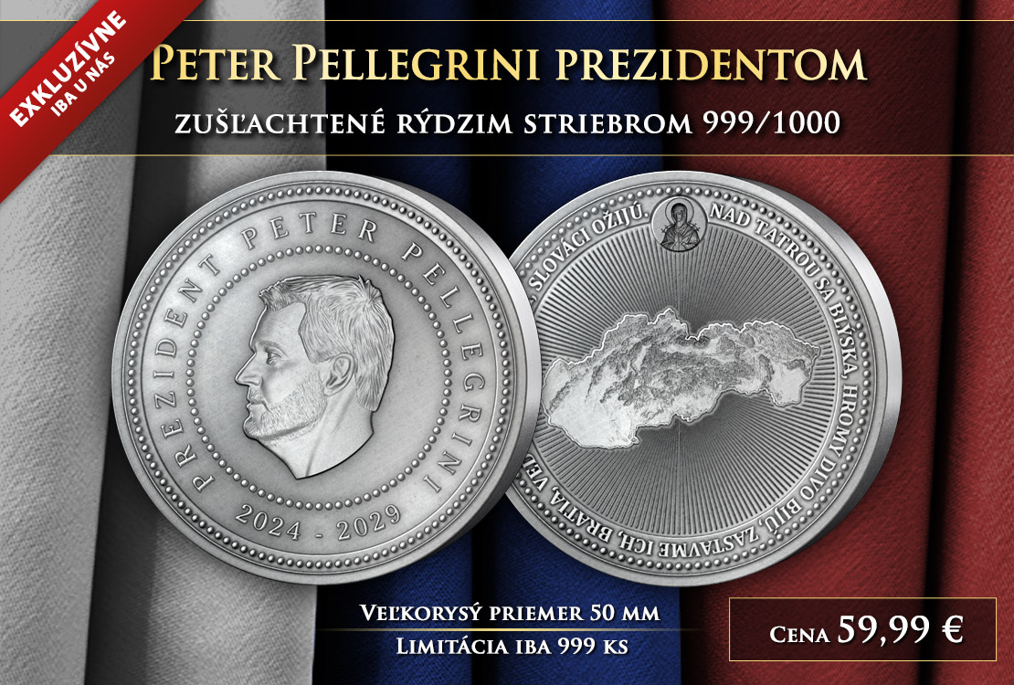 Pamätná medaila prezident Peter Pellegrini